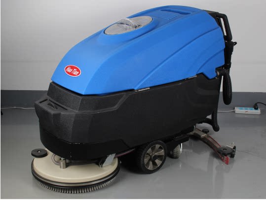 皓天xd510全自动单刷洗地机 电瓶式地面清洗机大型场所商业清洗机