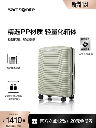 Вместительный и большой сиреневый чемодан, 20 дюймов