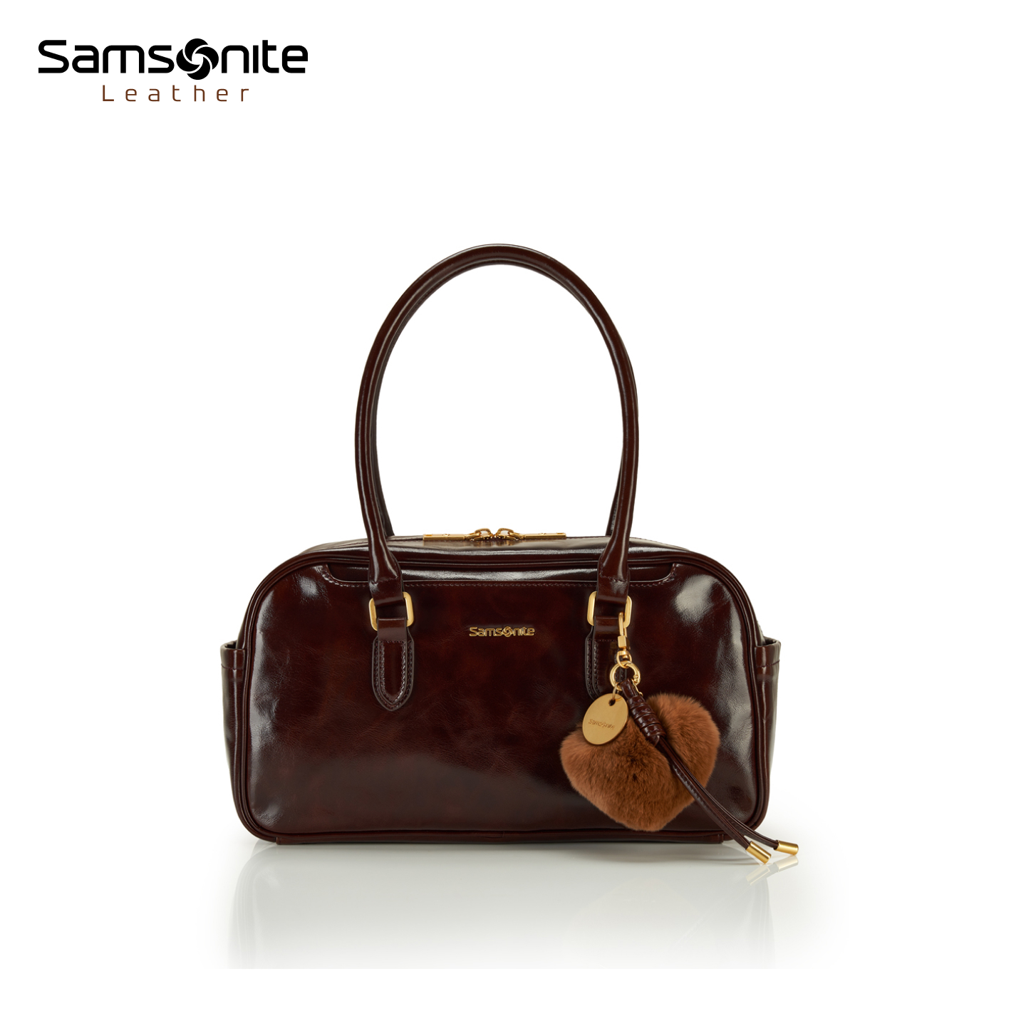 Samsonite时尚高级枕头包手提包