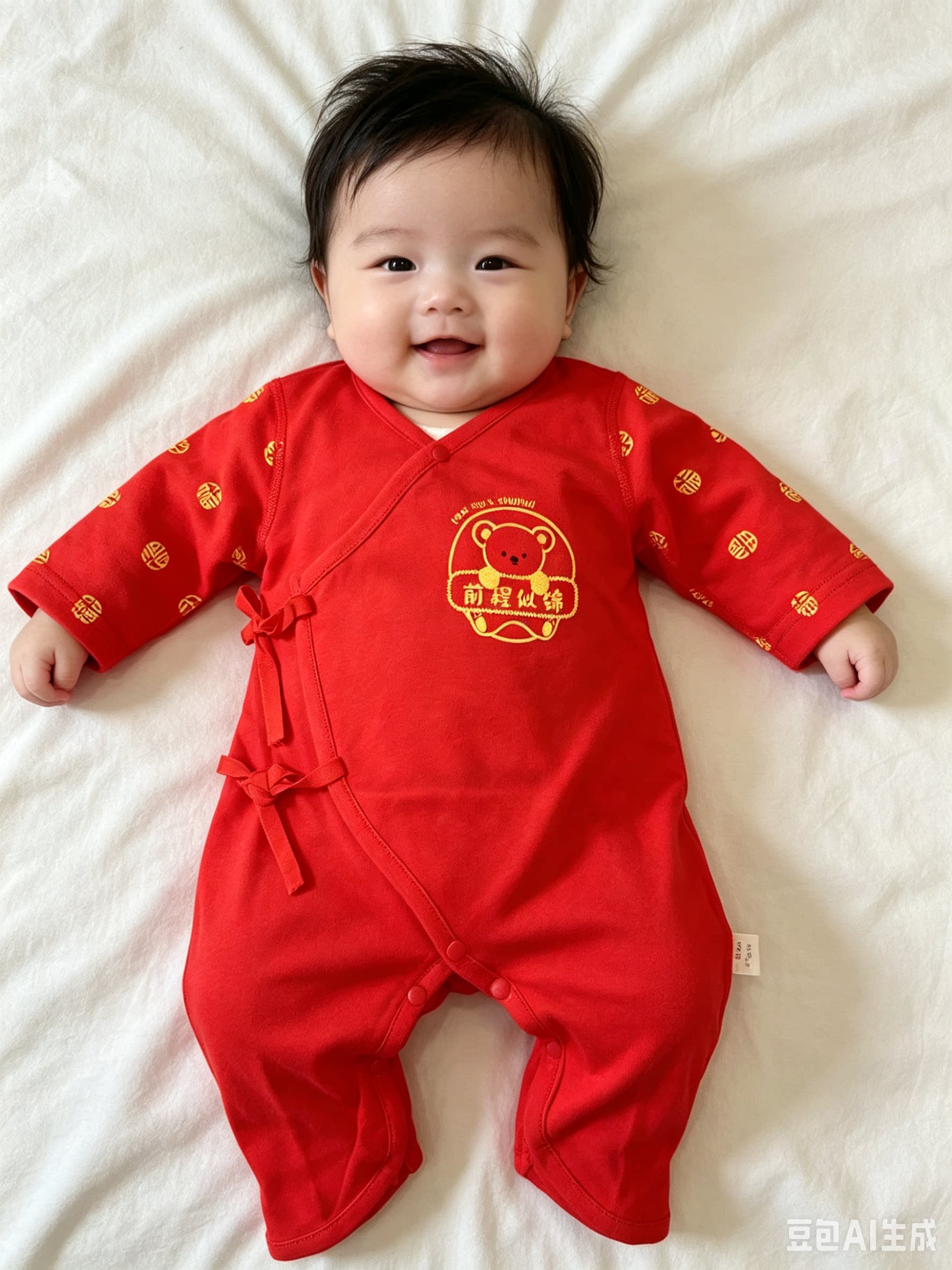 婴泰品牌婴儿衣服满月宝宝夏季薄连身衣/爬服/哈衣