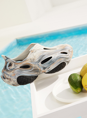 361凉拖鞋N40洞洞鞋2025冬季新款透气凉鞋情侣拖鞋运动沙滩拖鞋男