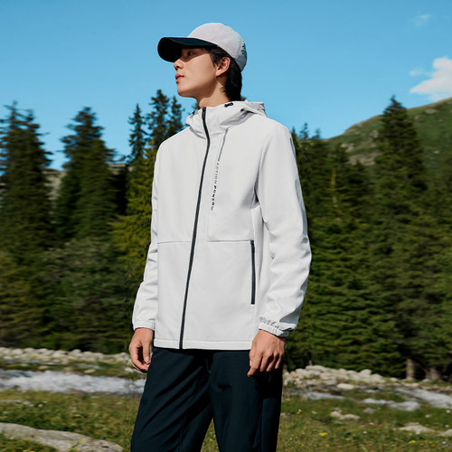 加绒防泼水上衣361男运动外套