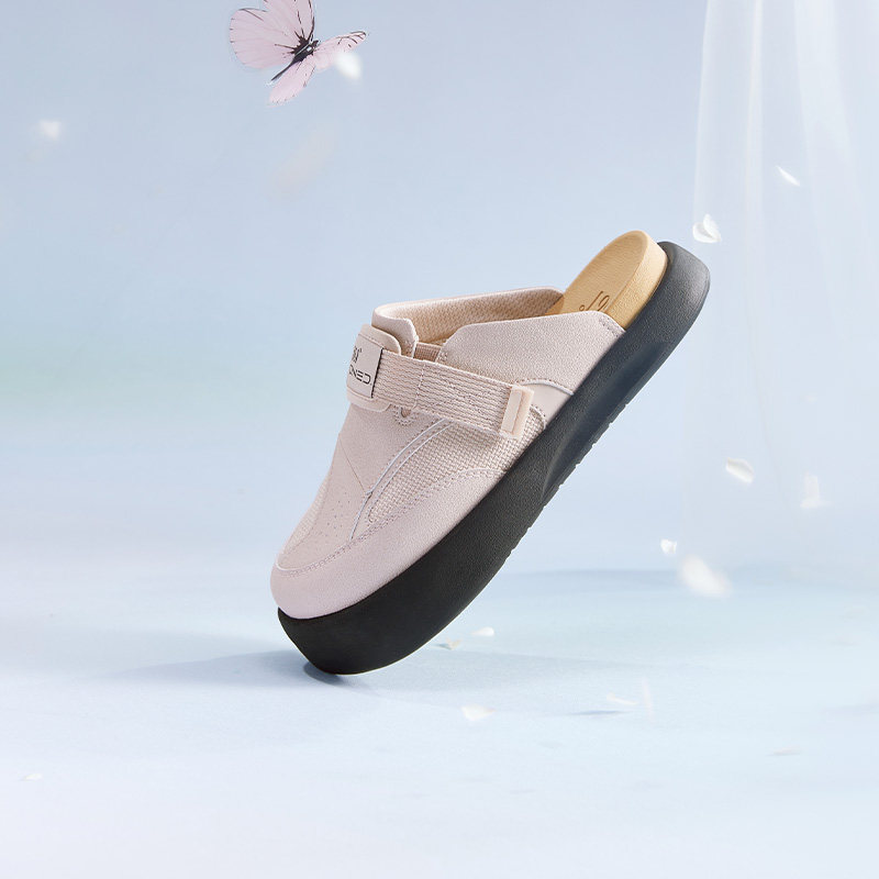 云语361勃肯鞋女鞋拖鞋2026新款鞋子一脚蹬半拖鞋办公休闲外穿