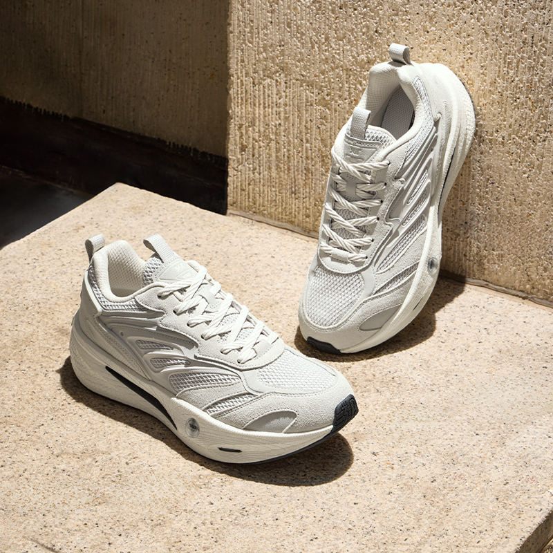 速湃life361运动鞋男鞋2025新款秋季复古休闲鞋减震回弹跑鞋鞋子