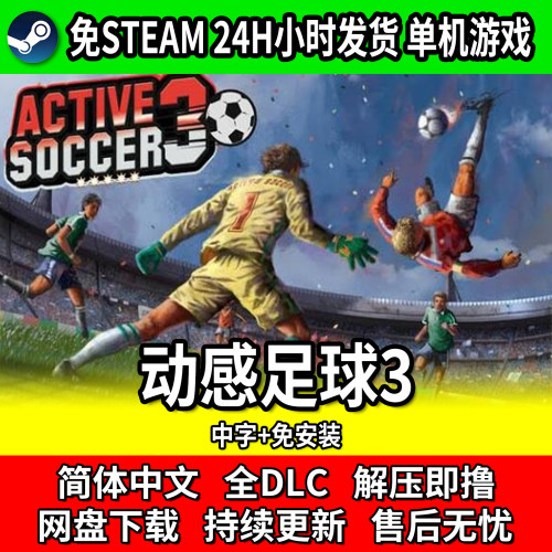 动感足球3中文免安装单机游戏