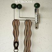 WUROOMful「Little Series配件系列·波浪豆荚肩带 手腕带」