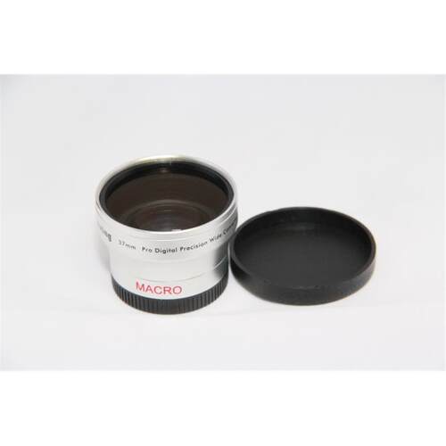 37mm 0.45X 广角镜头 0.45倍 带微距广角附加镜头 银色 UV46