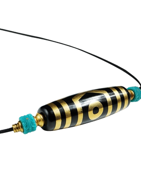 易行堂和田墨玉镶嵌黄金