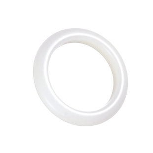 易行堂新疆和田玉手镯玉料老熟苏工鲲作过灯细腻白润温雅文玩玉镯