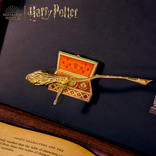 哈利波特周边光轮2000飞天扫帚冰箱贴家居装饰立体磁铁生日礼物