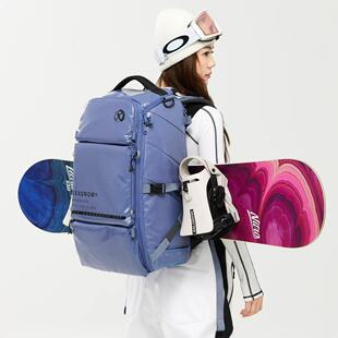 新款野雪背包双肩单板登山背包双板滑雪包户外多功能包35L