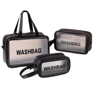 旅行透明化妆包男女化妆袋手提便携大容量防水化妆品收纳包洗漱包
