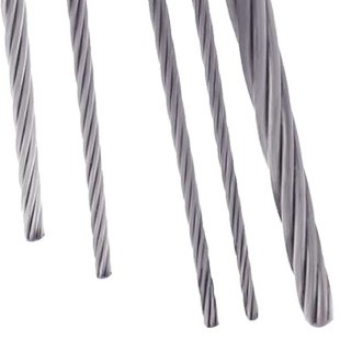 宏泰 正宗316不锈钢丝绳钢丝线软钢丝吊车钢索7*19全规格1.5-20mm