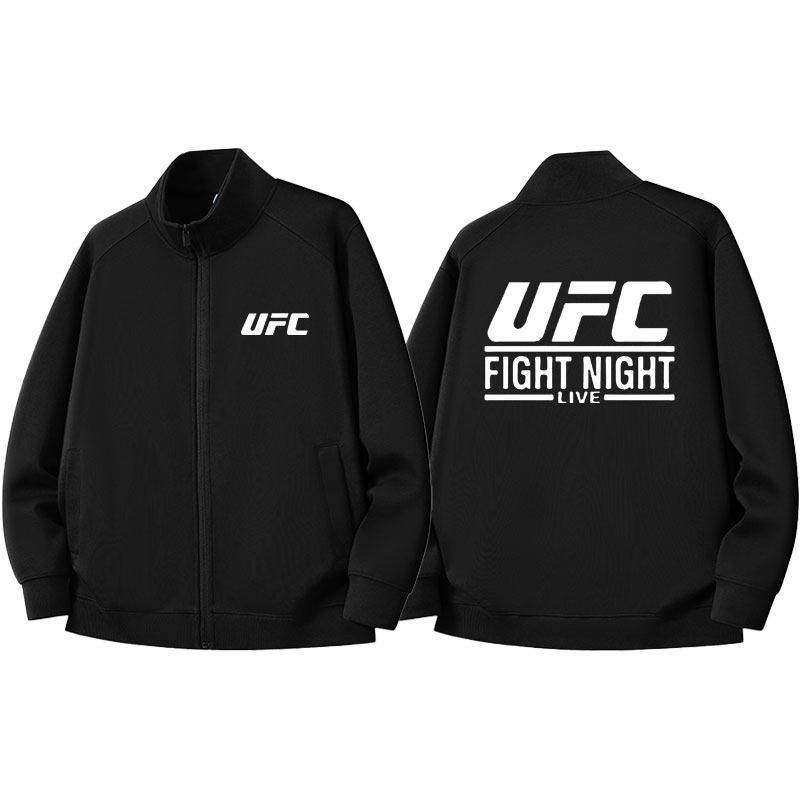 综合格斗衣服ufc李小龙MMA搏击俱乐部立领拉链夹克训练服外套秋冬