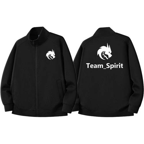 Team_Spirit绿龙csgo比赛dota2战队服立领拉链夹克男女外套秋冬季