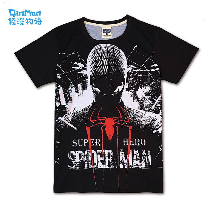 蜘蛛俠T恤短袖超凡蜘蛛俠電影周邊體恤學生青少年夏裝男spiderman在類目 男裝, T恤中 - 來自Buy2taobao.com提供專業的淘寶代購服務
