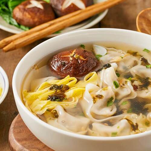 老大房 大馄饨组合五包大馄饨送三包小馄饨方便荠菜肉笋丁马蹄
