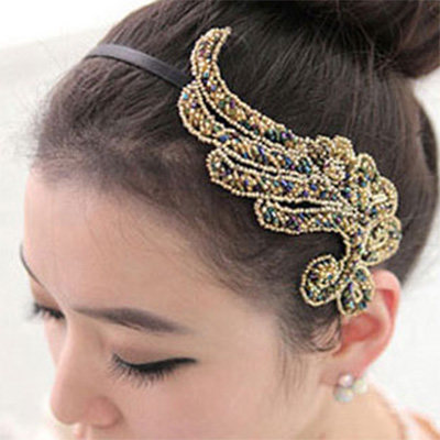 Accessoire coiffure en tissu - Ref 1198082 Image 4