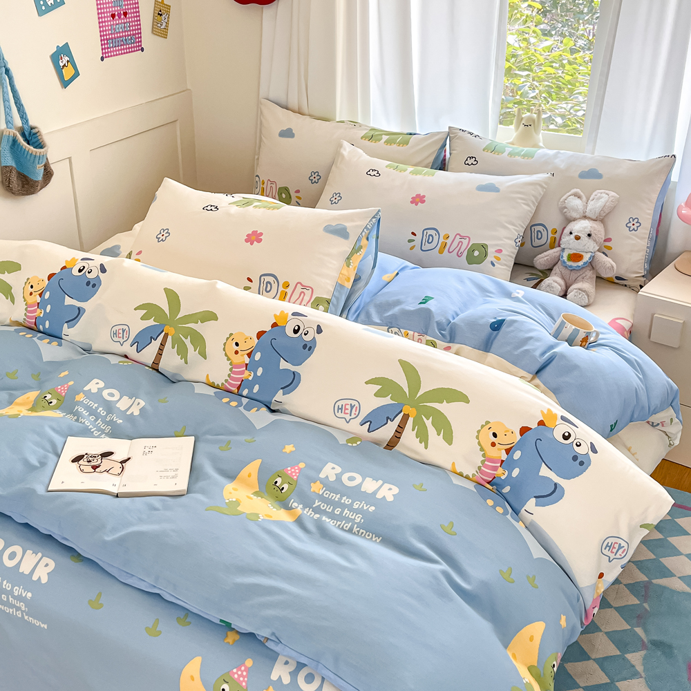 亲肤透气全棉纯棉被套单件