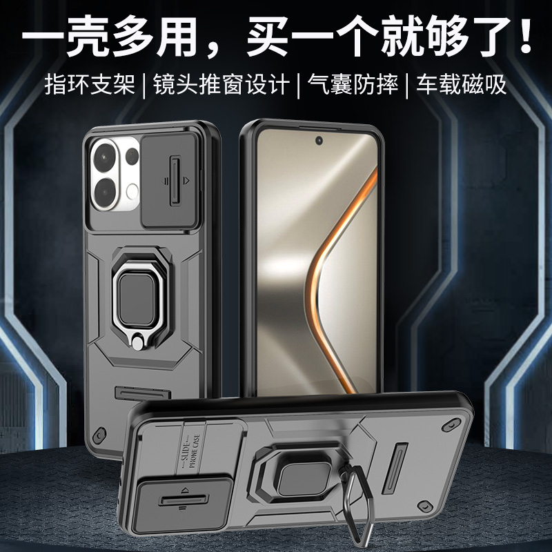 适用oppoK12s手机壳oppo保护硅胶套K12s全包镜头PLD110气囊防摔5g磨砂软壳0pp0男女新款创意磁吸带指环高级感