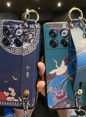 适用一加acepro手机壳如意腕带1加acepor保护5G硅胶套PGP110斜挎挂绳oppo全包oneplusacepro防摔aec软壳ace女