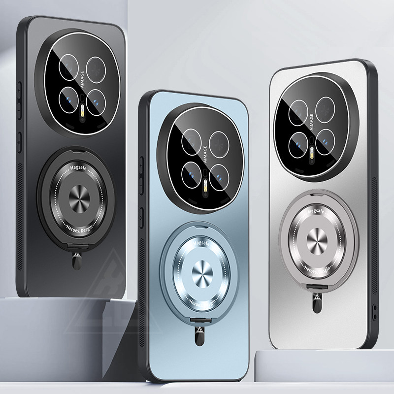 适用华为荣耀magic8手机壳魔术8pro保护套BKQ一AN80镜头全包气囊防摔内置Magsafe磁吸支架90磨砂男女m8新款外