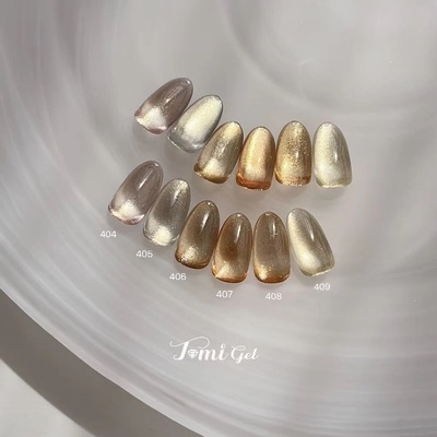 【现货】日本 Tomi 新款色胶 转运金色猫眼 显白百搭幼崽装 6色