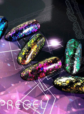 【现货】日本 pregel 魔镜粉 极光系列 欧若拉碎片