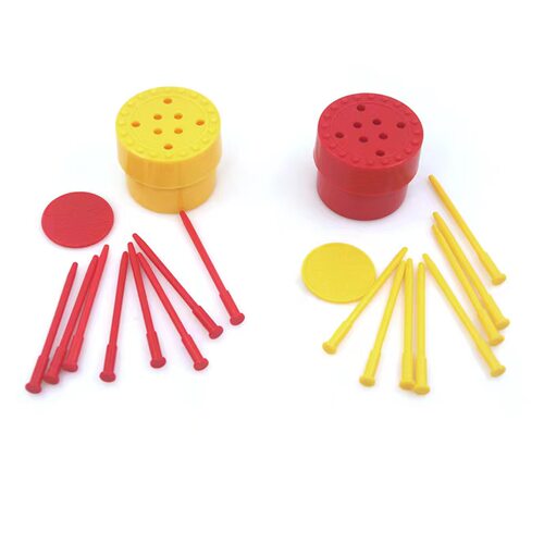 魔钉穿银 钉子穿硬币 宝钉穿币 魔术玩具 魔术道具 万剑穿心