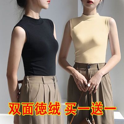 单/两件装打底衫背心女无袖上衣