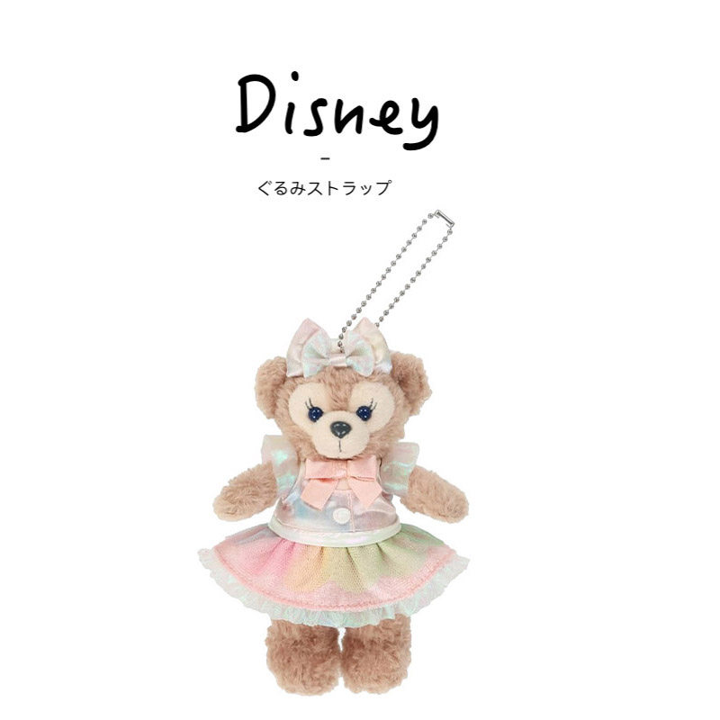 日本东京迪士尼正版20周年雪莉玫公仔玩偶娃娃毛绒包包挂件小挂饰