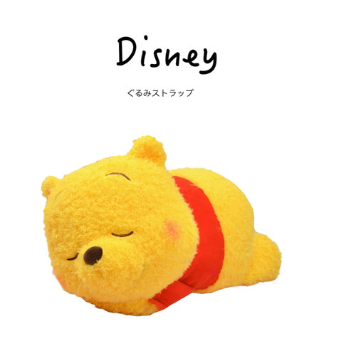 迪士尼日本正版维尼熊大号公仔