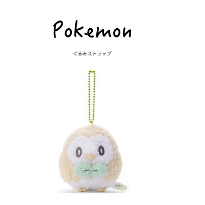 pokemon日本正版木木枭挂件