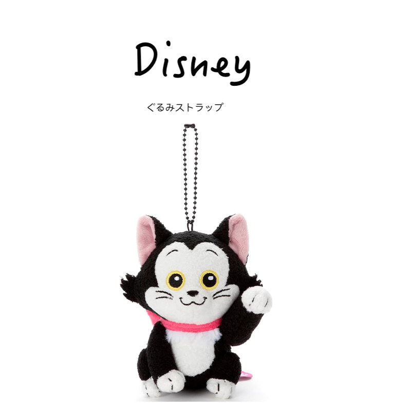 日本东京迪士尼正版木偶奇遇记费加罗猫咪公仔玩偶毛绒包挂件挂饰