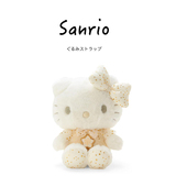 日本三丽鸥hellokitty冬日凯蒂猫哈喽kt猫公仔玩偶娃娃毛绒玩具