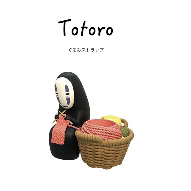 totoro日本正版无脸男摆件