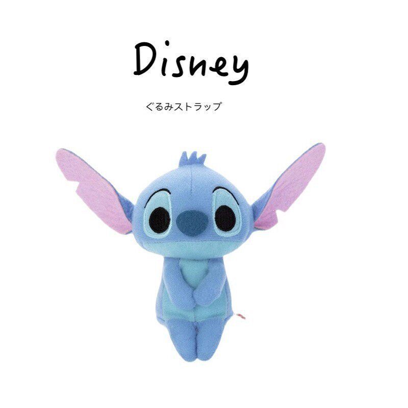 日本东京迪士尼正版小号星际宝贝史迪奇史迪仔公仔玩偶毛绒玩具