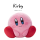 日本kirby正版 game星之卡比超大号公仔玩偶抱枕陪睡觉毛绒玩具