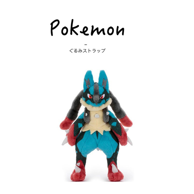 日本宝可梦神奇宝贝正版takaratomy超级路卡公仔玩偶娃娃毛绒玩具