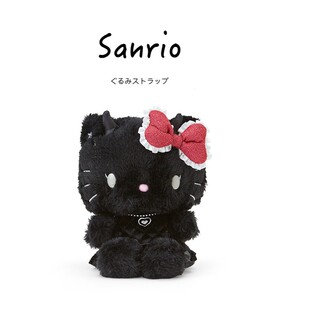 日本hellokitty正版恶魔凯蒂猫哈喽kt猫公仔玩偶娃娃毛绒玩具礼物