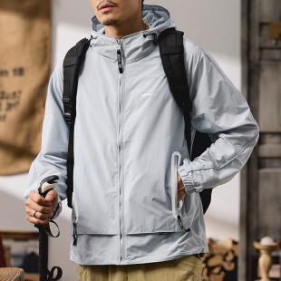 防晒衣外套防紫外线大码夏天男户外钓鱼防晒服夏季轻薄潮流