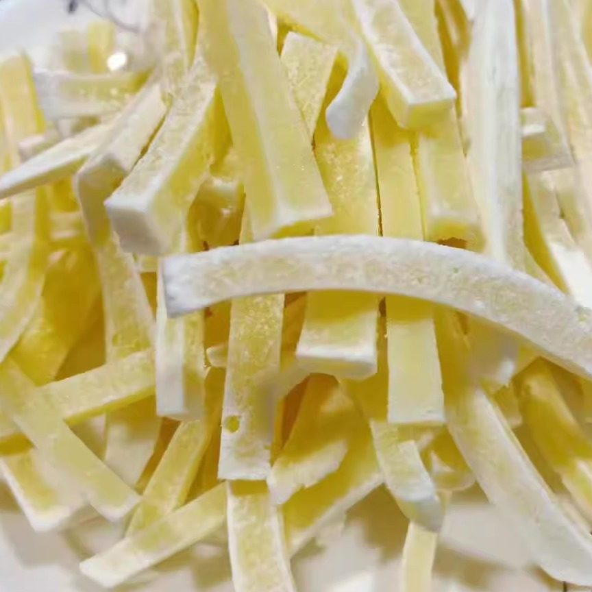 内蒙古草原特产牧民自制手工干奶豆腐条