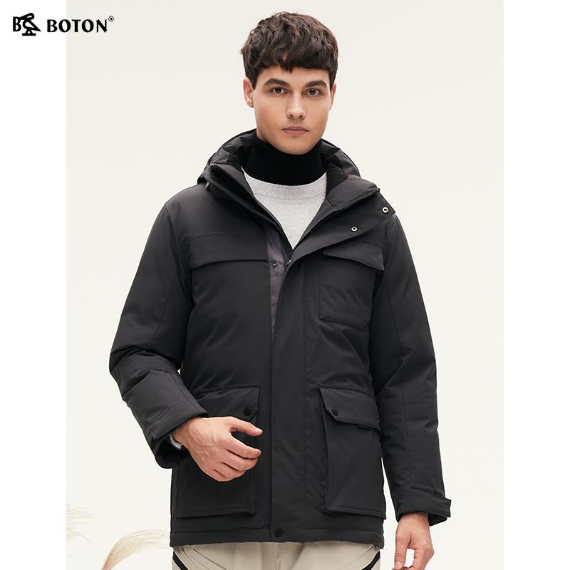 波顿2024冬季新款男士羽绒服
