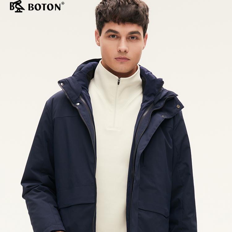 秋冬冲锋衣户外商务工作服波顿