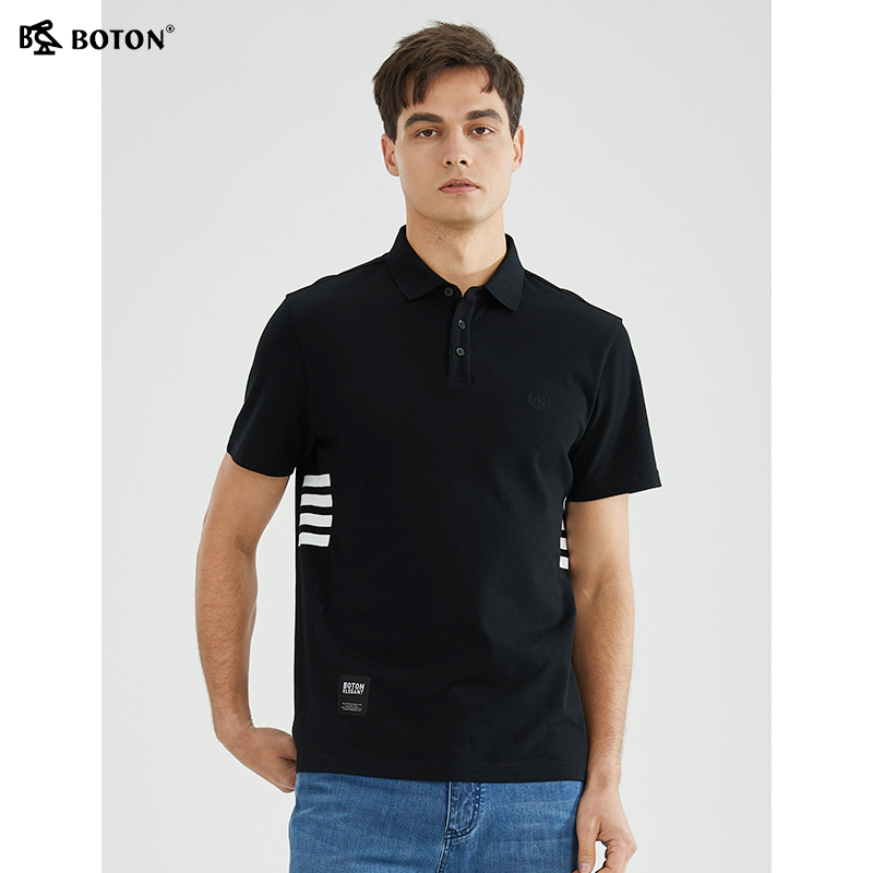 波顿夏季短袖POLO衫户外休闲