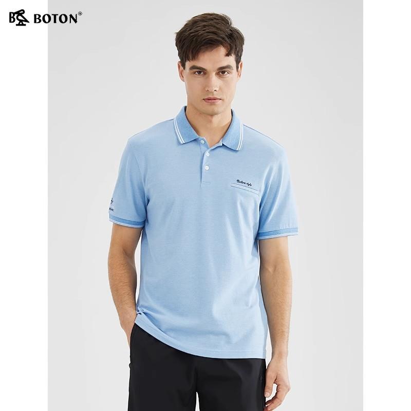 2025新款男士短袖翻领Polo衫