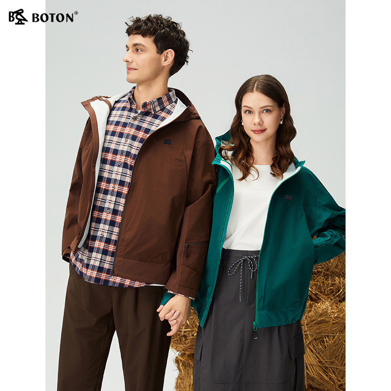 波顿防风防水机能夹克