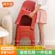 禧天龙儿童椅子家用靠背椅塑料幼儿园宝宝小凳子加厚大人防滑板凳