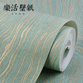 北欧浅绿色鎏金水波纹墙纸高级感客厅卧室电视背景墙壁纸2026新款