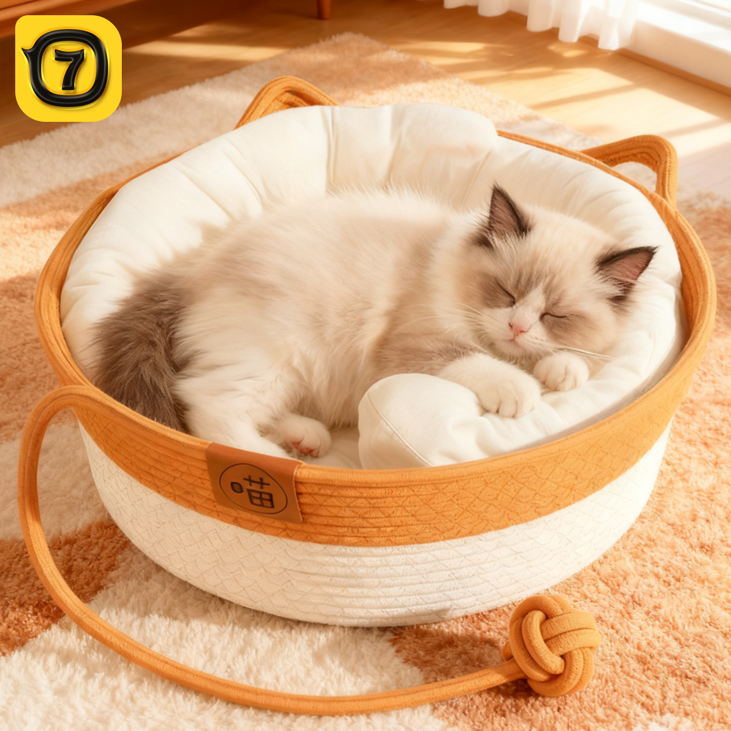 2025新款藤编猫窝冬季加厚保暖四季通用猫咪睡窝狗窝猫床宠物用品,宠物/宠物食品及用品,猫窝/屋/帐篷/沙发,淘宝优惠券,粉丝福利购,淘宝优惠卷